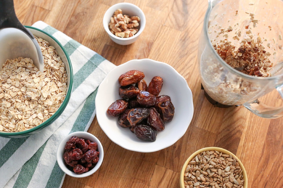 gezonde snack ingrediënten