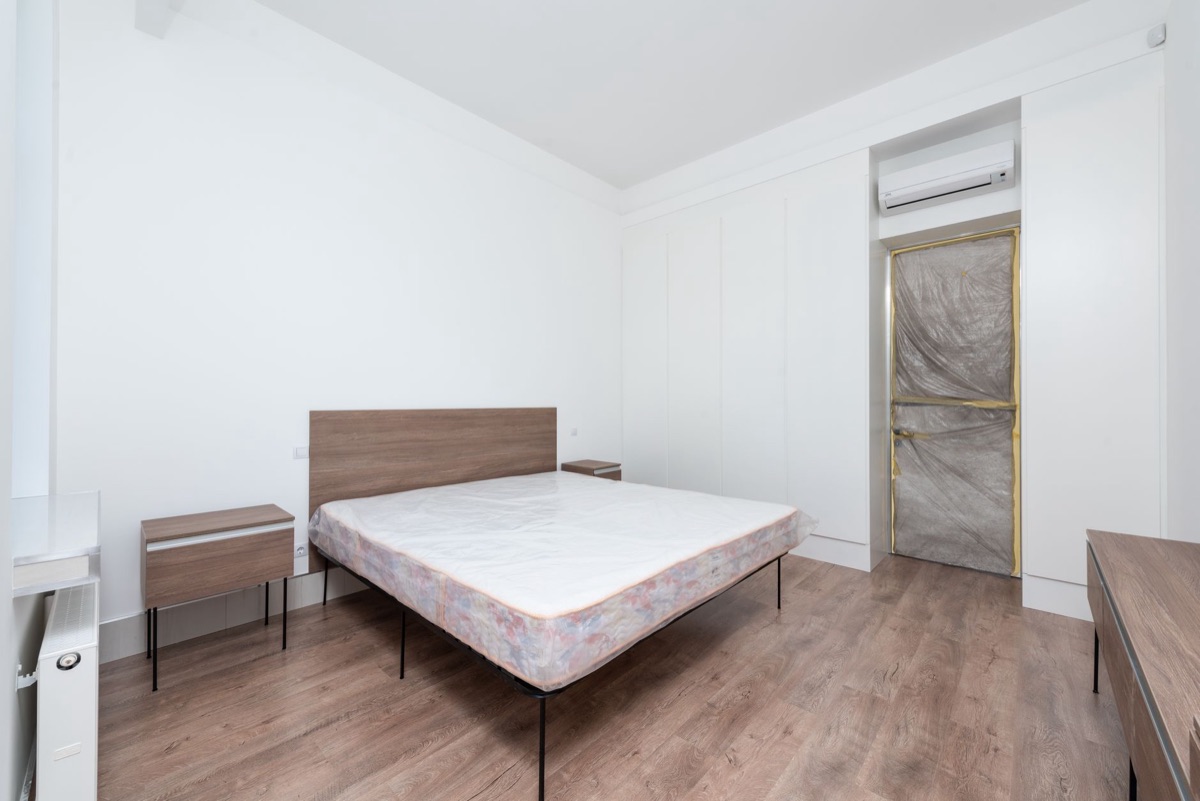 camera-ready bedroom with temperature controlled environment