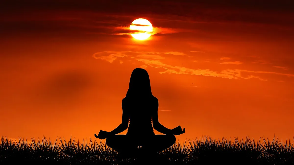 sunrise, yoga, nature, meditation, sky, the year, zen, woman, relaxation, freedom, silhouette, spiritual, calmed down, yoga, yoga, yoga, yoga, yoga, meditation,
