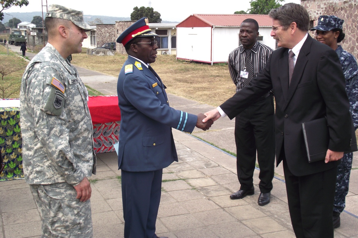 Krankenhauspersonal in Uniform